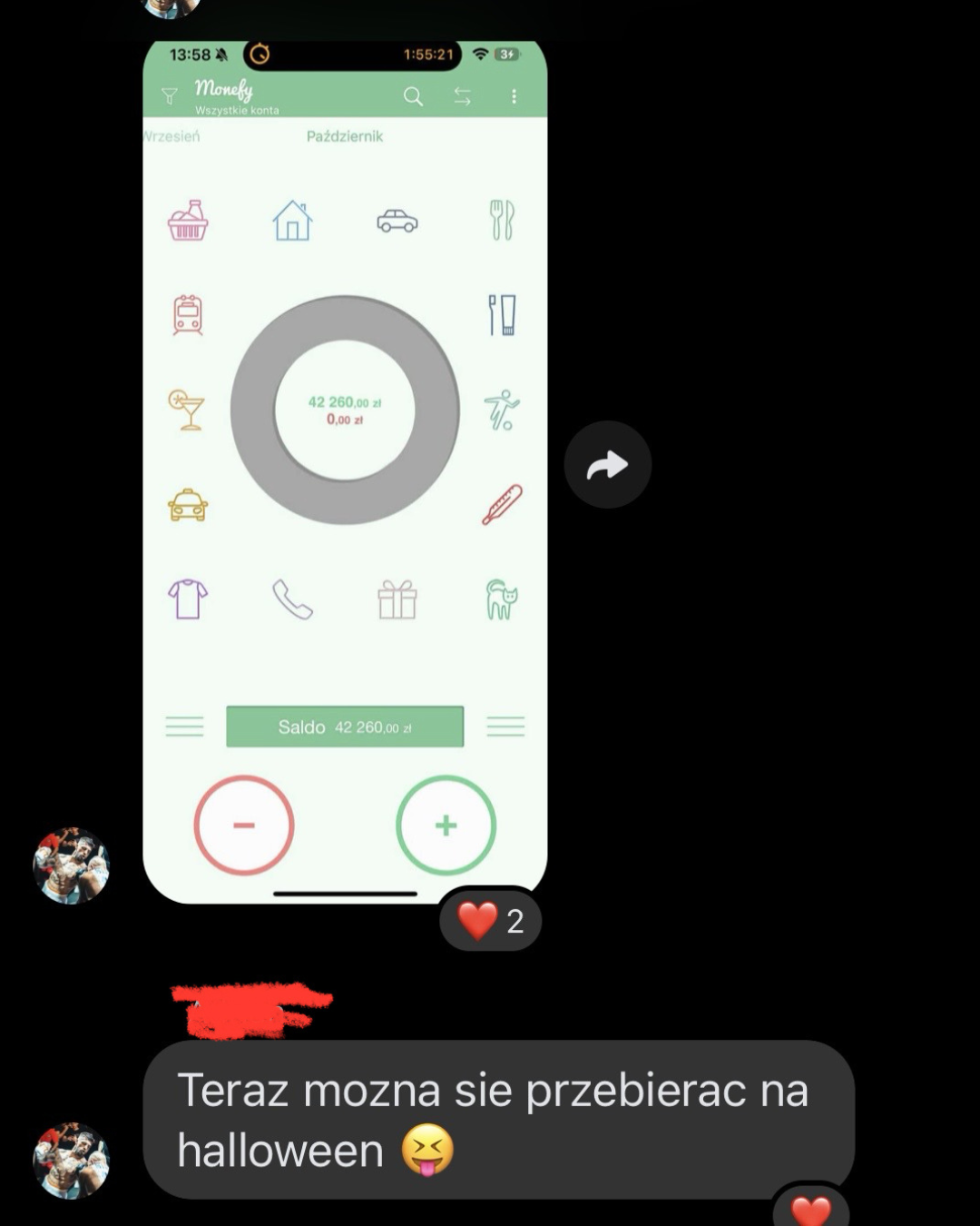 Wynik klienta Adrian